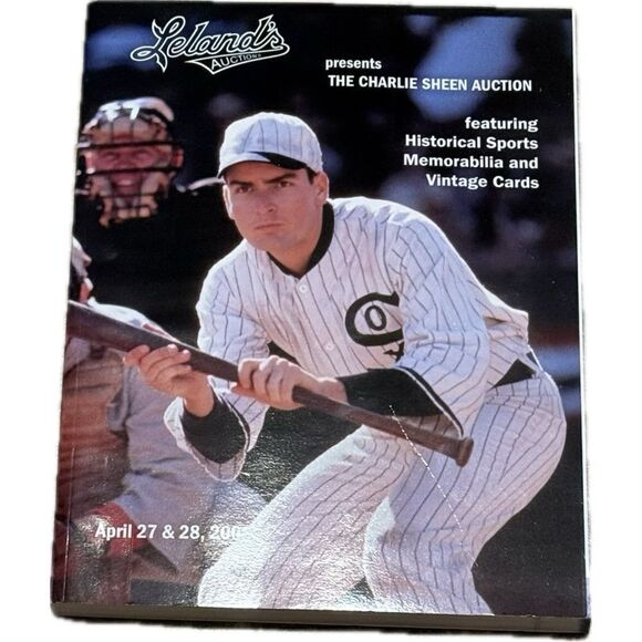 Leland's Auction Catalog - The Charlie Sheen Memorabilia April
27-28, 2000 - Picture 1 of 2